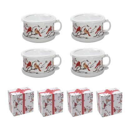 🎅Christmas Sale🎅25-oz Mug Meals w/ Lid-its