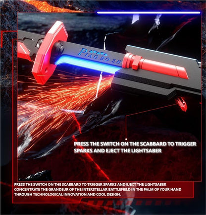 🎁Hot Item Gift 💥Spark Lightsaber Blade with 7-Color Streamer Lights🔪