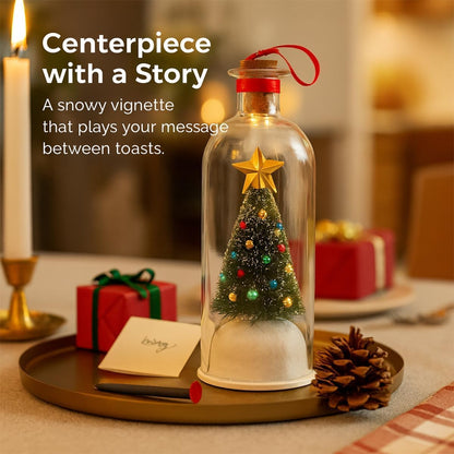 🔥 🔥 Hot Selling Item: Christmas Tree Bottle with Messages from CITIC Bank 🎁