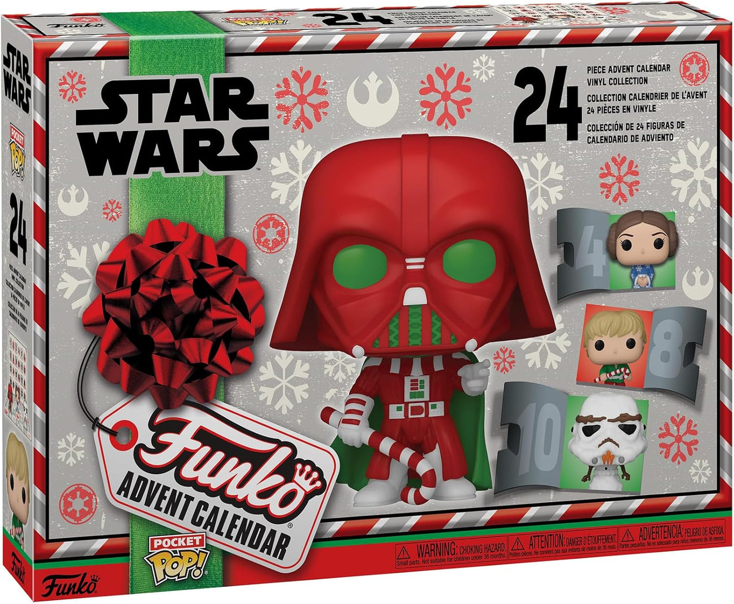 🌍🔥Star Wars Advent Calendar - 24 Days of Surprises - Collector's Edition Mini Vinyl Figures