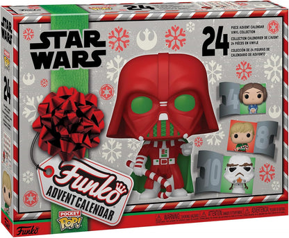 🌍🔥Star Wars Advent Calendar - 24 Days of Surprises - Collector's Edition Mini Vinyl Figures