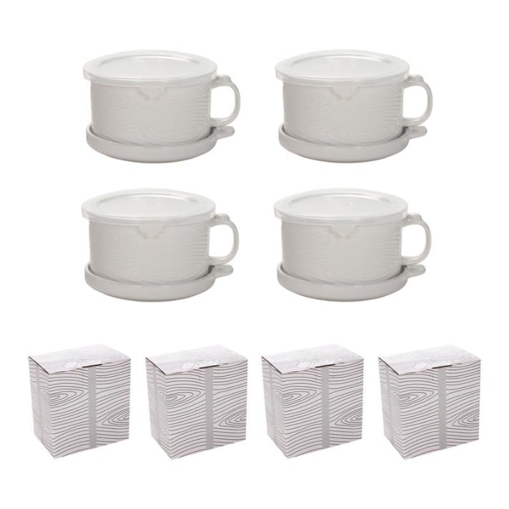 🎅Christmas Sale🎅25-oz Mug Meals w/ Lid-its