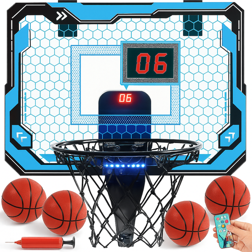 🔥The best gift for your child: Indoor mini basketball hoop🏀