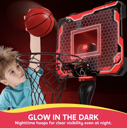 🔥The best gift for your child: Indoor mini basketball hoop🏀