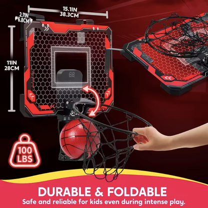 🔥The best gift for your child: Indoor mini basketball hoop🏀